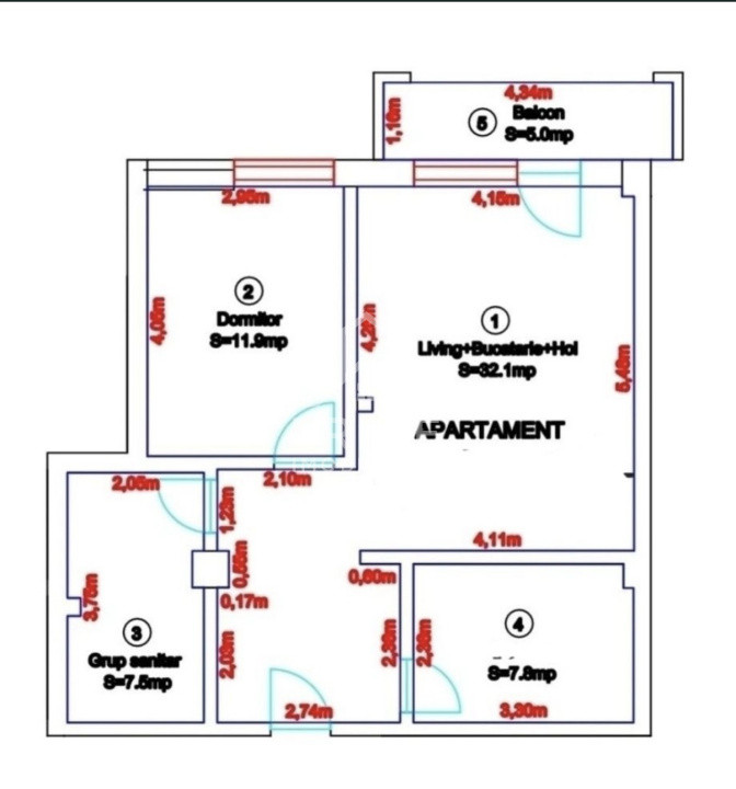 Apartamente de vanzare Alba Iulia Ampoi 3 5