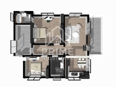 APARTAMENT 3 CAMERE | 95 MP | BLOC NOU | SEBES - ZONA EXCLUSIVISTA