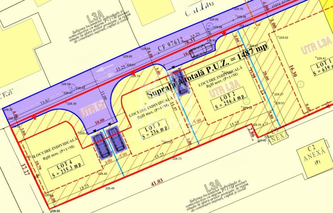 Terenuri de vanzare Alba Iulia Central 2