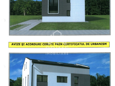 Casă individuală de vânzare la ROȘU - D+P+1+M - 258,89 mp - ZONA LIDL 