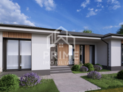 Casă nouă NZEB  de vanzare | la cheie | PANOURI SOLARE | 300 mp teren.