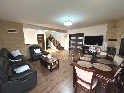 Casa individuala moderna, P+1 cu 5 camere pe teren 500 mp 